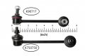 6pc Front And Rear Sway Bar Links Bushings Fits 2009-2015 Honda Pilot 2007-2013 Acura Mdx 2010-2013 Zdx