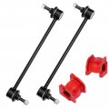 6pc Front And Rear Sway Bar Links Bushings Fits 2009-2015 Honda Pilot 2007-2013 Acura Mdx 2010-2013 Zdx