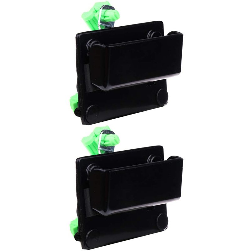 Door Handles Exterior Driver Passenger Side Replacement Fit 1996-2014 For Gmc Savana Express Outside Cab Latch Black 2pcs