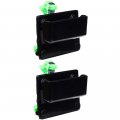 Door Handles Exterior Driver Passenger Side Replacement Fit 1996-2014 For Gmc Savana Express Outside Cab Latch Black 2pcs 