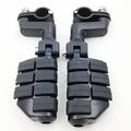 Hk Moto- Front Clamps 1 Large Foot Pegs For Suzuki Vl Vz M800 C800 M109r M90 S50 C90