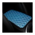 Car Center Console Pad Shiny Armrest Storage Box Mat Anti-scratch Central Seat Cushion Protector Cover Four Seasons Universal 