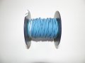 Light Blue Black Striped 18 Ga Gauge Awg Gxl Wire 100 Spool For Automotive Truck Motorcycle Rv General Purpose Copper 94 O D 