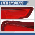 Fo2801275 Rear Led Drl Tail Lights Brake Lamps With Reverse Compatible Ford Explorer Police Interceptor Utility 2020-2022
