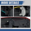 Fo2801275 Rear Led Drl Tail Lights Brake Lamps With Reverse Compatible Ford Explorer Police Interceptor Utility 2020-2022