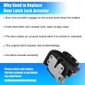 X Autohaux Front Left Door Lock Actuator For Chevrolet Silverado 1500 2015-2018 Gmc 13592289 Latch