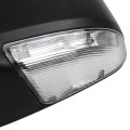 Black Left Side And Right Mirrors Fit For 2011-2013 Ram 1500 Textured Mirror Glass Manual Folding Heated Turn Signal 