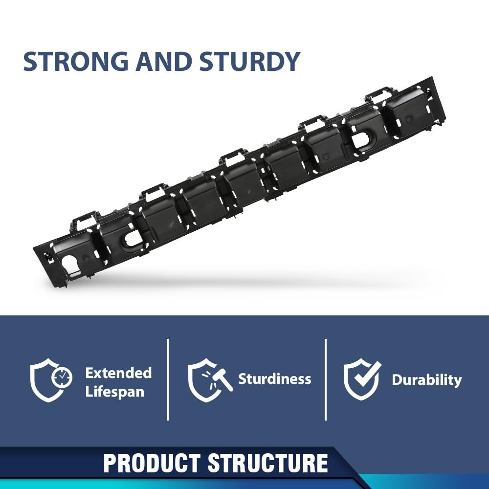 Front Bumper Energy Absorber For Jeep Renegade 2015-2018 68247402aa Black
