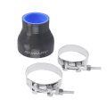 4 Ply Silicone Reducer Hose Intake Intercooler Pipe Straight Coupler T Clamps 2 5 63mm 75 70mm Pipe With