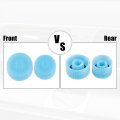5 Pair Id 0 61 Air Conditioner Valve Caps Cap Dust Seal Cover Kit For Car Ac System Conditioning Reparing Abs Plastic Blue