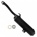 Caltric Muffler And Gaskets Compatible With Honda Rancher 420 Trx420te 2x4 2009 2010 2011 2012 2013