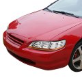 Auto Dynasty Ho2502111 Oe Style Driver Left Side Chrome Housing Headlight Lamp Compatible With Honda Accord 98-02