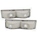 Parking Light Driver And Passenger Side Pair For 1988 1989 Chevy C1500 Fits Gm2520103 Gm2521103 Front Left Right Assemblies 
