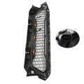 Waltyotur Front Bumper Grille W Led Lights Replacement For Tacoma Matte Black 2012 2013 2014 2015