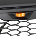 Waltyotur Front Bumper Grille W Led Lights Replacement For Tacoma Matte Black 2012 2013 2014 2015