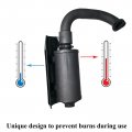 Chikia Heavy Duty Exhaust Pipe With Muffler Kit For Coleman 196cc Kt196 Hs200gk Go Kart