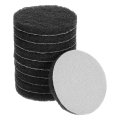 10 Pcs 3 Inch Nylon Hoop Scrubbing Pad 800 Grits Scrubber Scouring Pads And Loop Surface Conditioning Drill Scuffing Disc Grey 