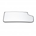 Right Passenger Side Lower Convex Heated Mirror Glass Fits Silverado 1500 2014-2017 2500 3500 2015-2017 Sierra 23444113 Tr00560 