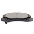 Brake Pad Set 8pcs Front And Rear Ceramic D1159 D698