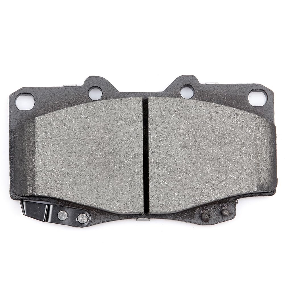 Front D799 Ceramic 4pcs W Hardware Disc Brake Pad Set
