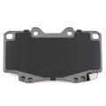 Front D799 Ceramic 4pcs W Hardware Disc Brake Pad Set