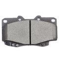 Front D799 Ceramic 4pcs W Hardware Disc Brake Pad Set