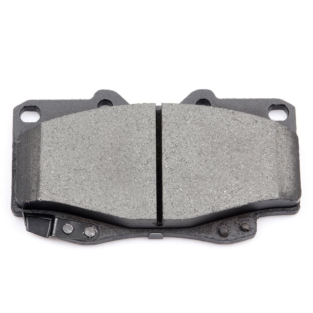 Front D799 Ceramic 4pcs W Hardware Disc Brake Pad Set