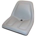 Gray Michigan Style Seat Without Slide Track Made To Fit Massey Ferguson Tractor Models 