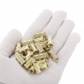 Uxcell Knurled Insert Nuts 30pcs M6 X 16mm L 8mm Od Thread Printing Brass Female Threadeds Heat Set Insert Embedment