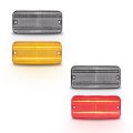 Led Light For 1968 1969 1970 1971 1972 Chevy C K Series Pickup Trucks Amber Front Red Rear Side Marker Bumper Fender Lamps 