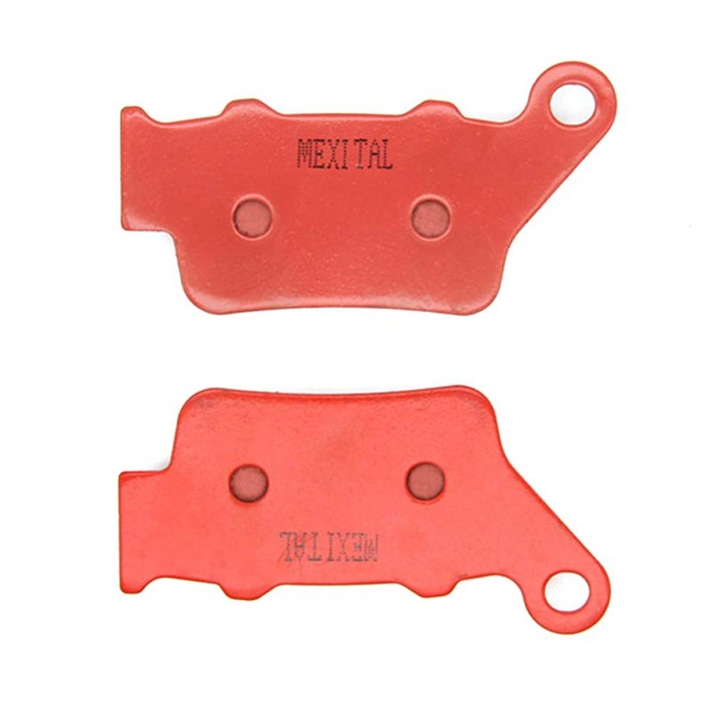Mexital 1 Pair Motorbike Rear Ceramic Organic Brake Pads For Husqvarna Wr 125 95-08 360 95-03
