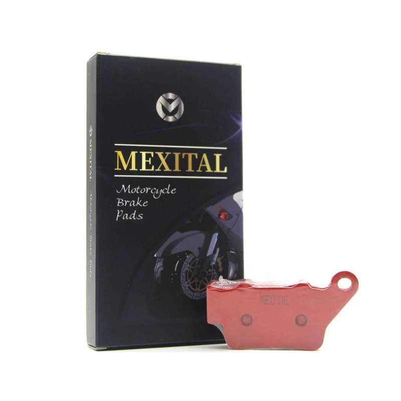 Mexital 1 Pair Motorbike Rear Ceramic Organic Brake Pads For Husqvarna Wr 125 95-08 360 95-03