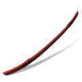 Auto Dynasty V-style Rear Car Trunk Lid Spoiler Compatible With Mazda 3 Sedan 2019-2021 Glossy Black Carbon Fiber