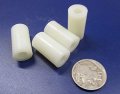 Natural Nylon Spacer Unthreaded 1 4 Screw Size X 500 Od 252 Id 937 Length 200 Pcs 