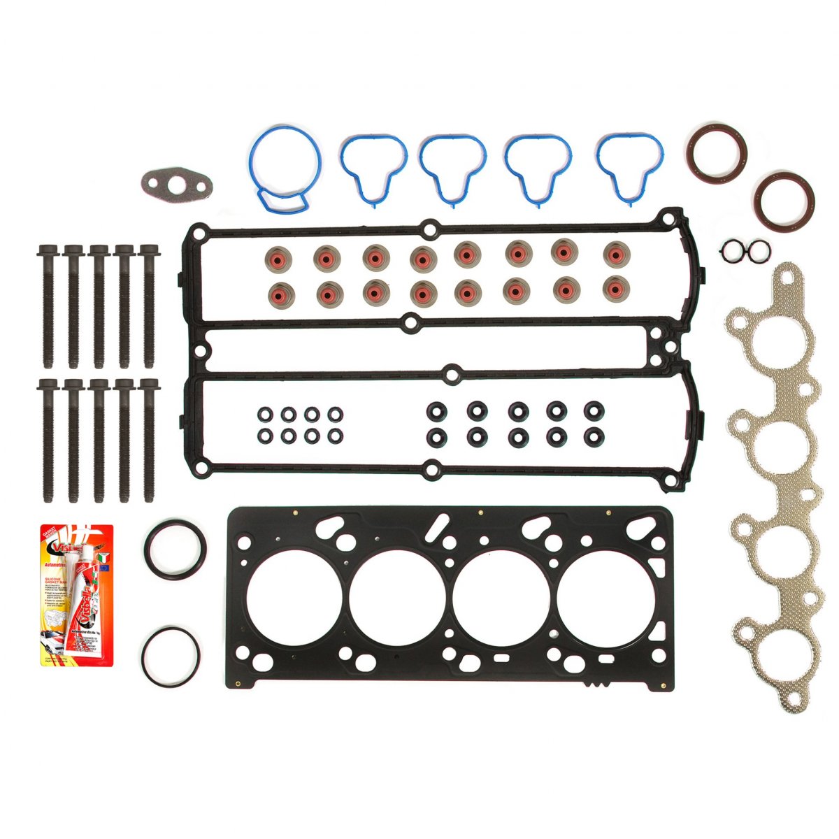 Ford Focus 2 0 Vin 3 Zetec Dohc Head Gasket Set With Bolts Multi Layered Steel Mls Engine Cylinder Kit