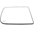 Left And Right Side Door Mirror Glass- For 2010-2019 Dodge Ram 1500 W Heated Chrome Flat Rm17155-71pb 