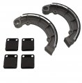 2001 Kawasaki Kvf300 300 Prairie 4x4 Front Brake Pads Rear Shoes