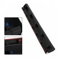 Waltyotur Front Left Exterior Door Molding Trim Driver Side Replacement For Toyota Highlander 2011 2012 2013 Black Chrome