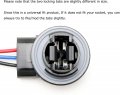 Muzzys 3157 4157 Wire Harness Pigtail Socket For Led And Standard Bulbs Turn Signal Brake Light Drl Daytime Running Lights