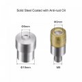 Uxcell Hand Press Machine Stud Carbon Steel And Rubber 9mm Rivet Setter Punch Dies Fasteners Tool Set