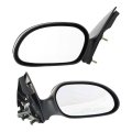 Ford Taurus 2000 2007 Driver And Passenger Side Door Mirror Pair Power Non Heated Textured Black Replacement For 6f1z17683c 