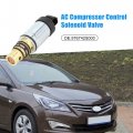 A Absopro Car Ac Compressor Control Solenoid Valve 976742s000 For Hyundai Accent 2014-2016 Silver Tone Black