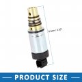 A Absopro Car Ac Compressor Control Solenoid Valve 976742s000 For Hyundai Accent 2014-2016 Silver Tone Black