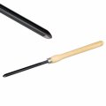 Robust Nitrided Hss 5 8a Bowl Gouge With Parabolic Flute For Woodturning Maple Handle 