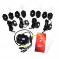 Led Neon Rock Lights With Bluetooth App Control- 4 Pods Multicolor Rgb 500 Lumens Timing Music Mode- Ip67 Waterproof Aluminum