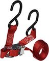 Erickson 05712 Motorcycle Atv Strap With Over-center Locking Buckle Tie-down 2 Pack 1 X 6 Long 1200lb Load Capacity 