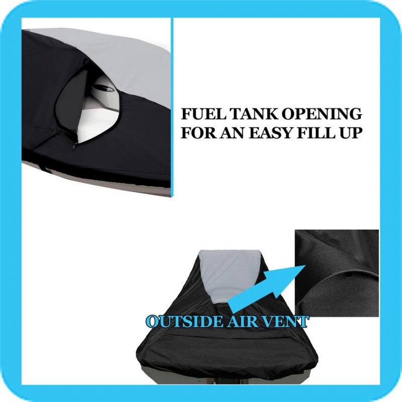 Jet Ski Cover For Yamaha Wave Venture 700 Wvt700t Wvt700u 1995 1996 Heavy Duty 600 Denier Water Resistant Pwc Storage Mooring