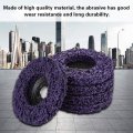 5pcs Abrasive Wheel Grinder Strip Disc For 100mm Angle 10000rpm Stripper Remover Poly Rust Paint Removal Clean Tool