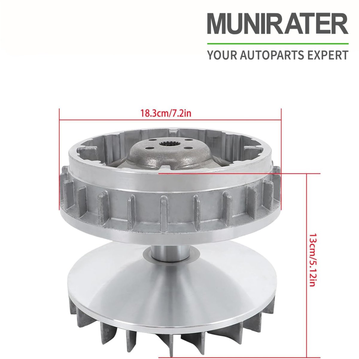 Primary Cvt Clutch Replacement For 503-01124 21300-004-0000 324700007 550 700 750