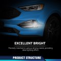 Led Fog Light Driving Lamp Assembly Driver Left Side For Ford Edge 2019-2024 Pkt4b-15b243-ad Pkt4b15b243ad Clear Lens